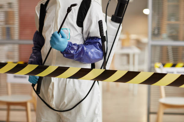 Professional Infectious Disease Decontamination technician working in Athens, IL